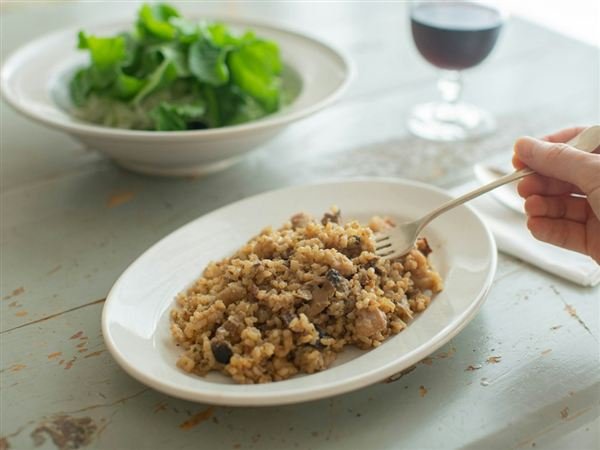 Mantarlı Risotto