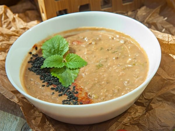 Terbiyeli Yeşil Mercimek Çorbası