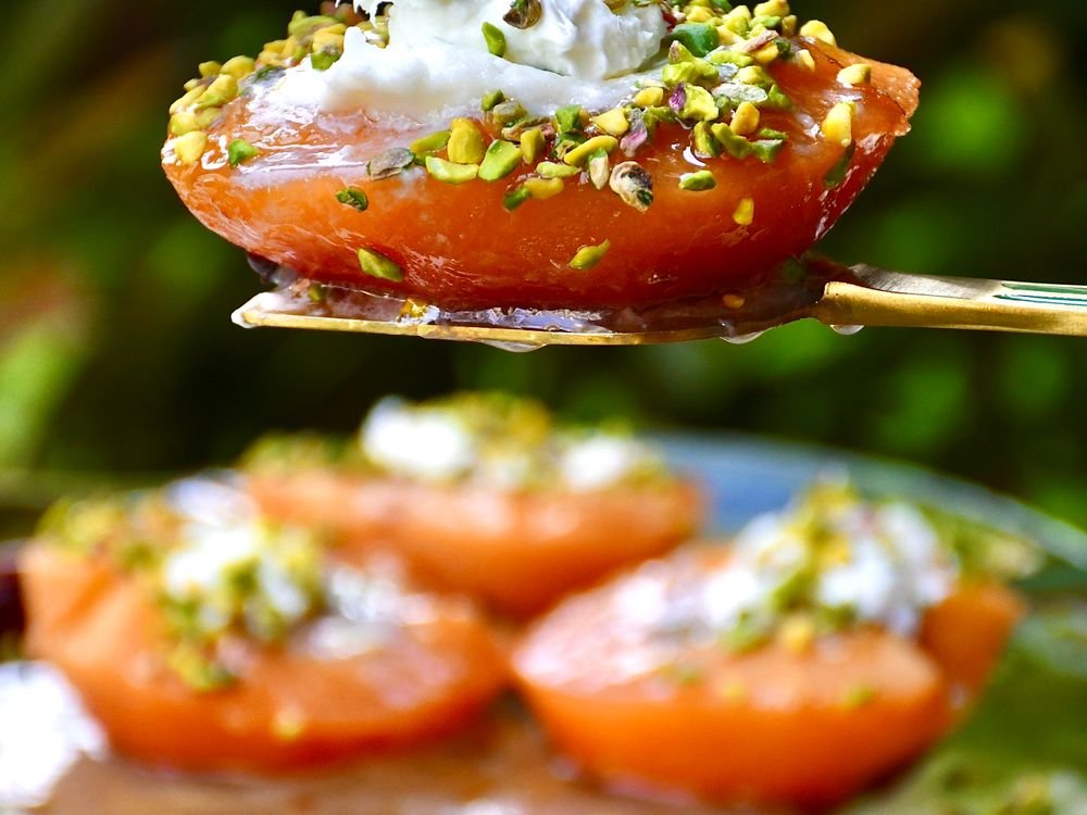 Kaymaklı Kayısı Tatlısı